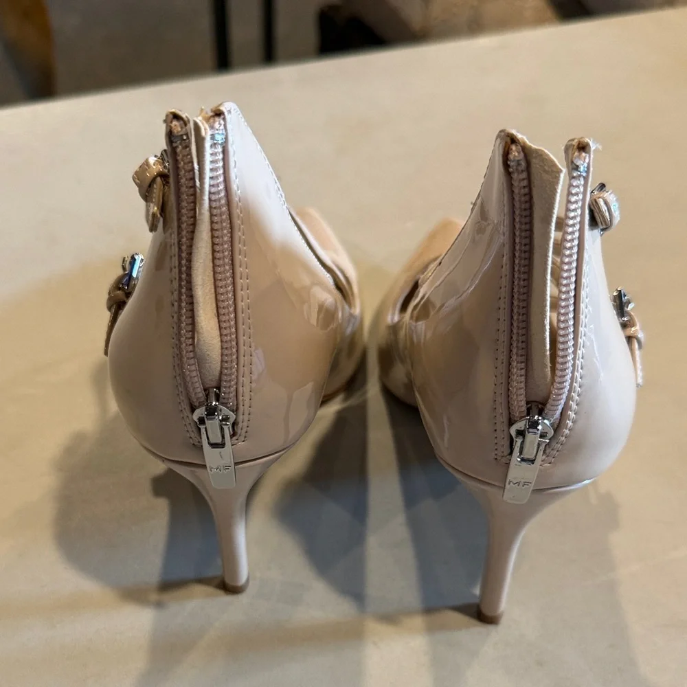 Marc Fisher Danger 2 Beige Heels